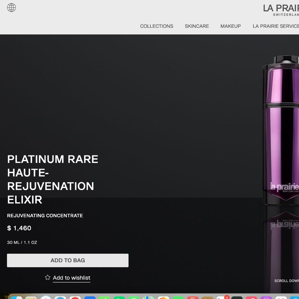 La Prairie Platinum Rare Haute Rejuvenation Elixir - Picture 4 of 4